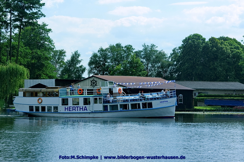 Der Hertha Dampfer - Ein Schiff mit viel Eisenbahn