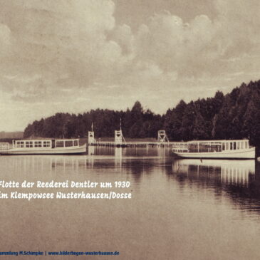 HISTORY Fahrgastschifffahrt auf dem Obersee anno 1956