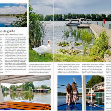 Fahrgastschifffahrt Wusterhausen Info Imagebroschüre www.DIEPRIGNITZ.de